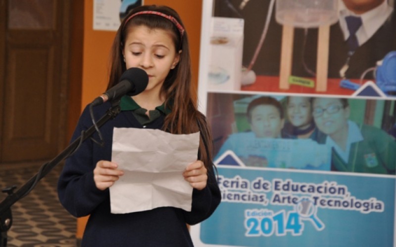 Pequeños artistas participaron en la Feria de Ciencias Educativa