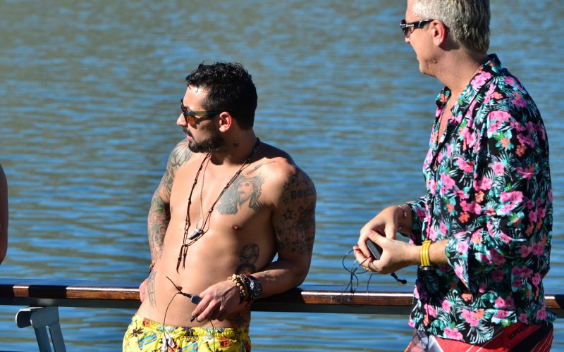 Qué dijeron los medios de la visita de Marley y el Pocho Lavezzi a San Luis.