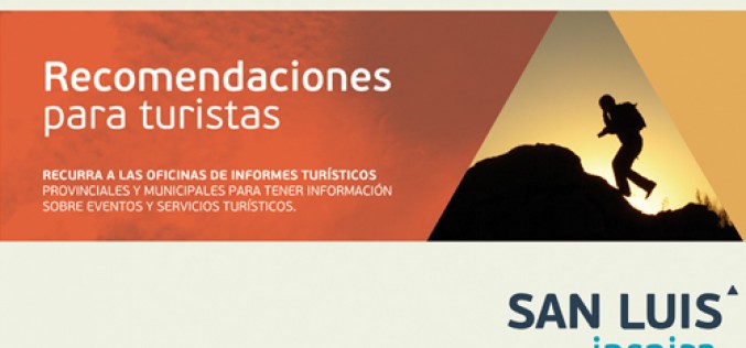 Recomendaciones para turistas.