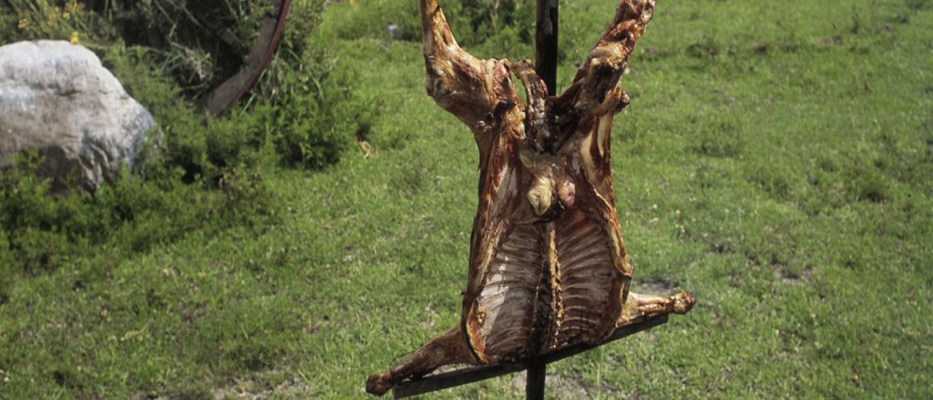 Chivito a la cruz. Mmm!!