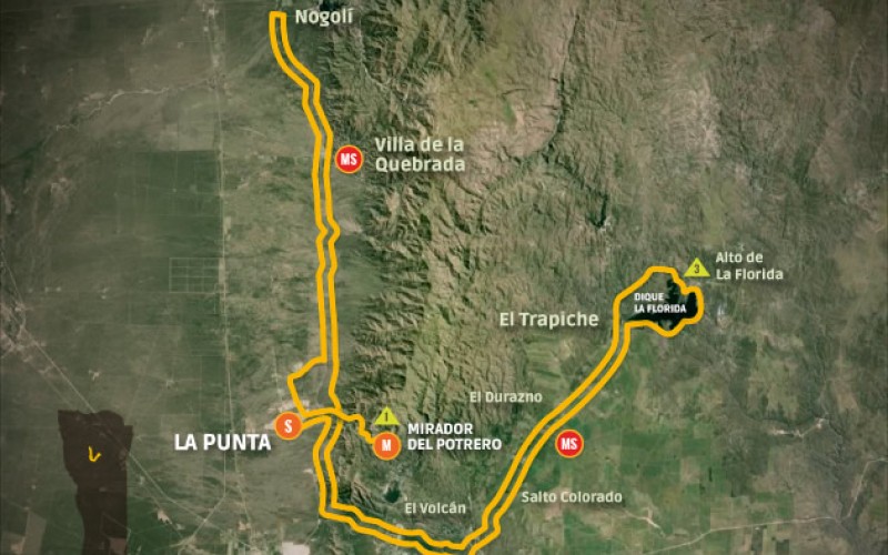 Hoy tendremos el Tour en Nogolí