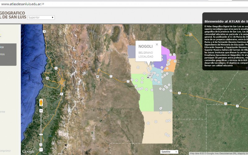 El nuevo Atlas de San Luis ya está online