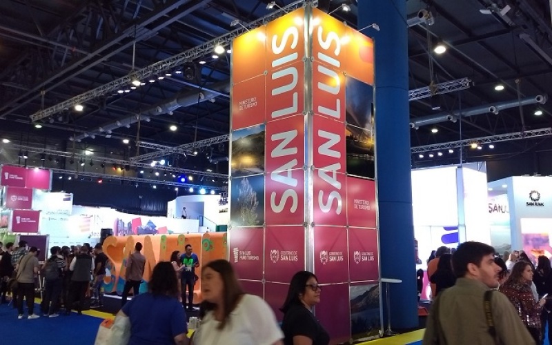 Más de 15 mil personas visitaron el stand de San Luis en la FIT