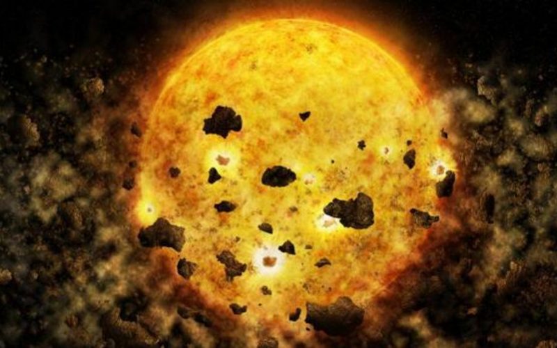 Observan, por primera vez, a una estrella «devorando» planetas