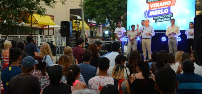 Presentaron el operativo “Vacaciones Seguras” en Merlo