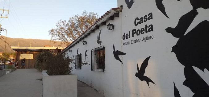 Conmemorarán el natalicio de Antonio Esteban Agüero en la Casa del Poeta