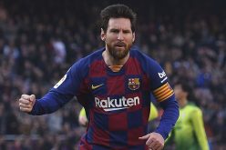 Cuatro goles de Messi y liderazgo transitorio para el Barcelona