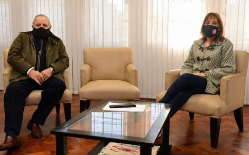 Rapisarda se reunió con el presidente de la Junta de Historia de San Luis