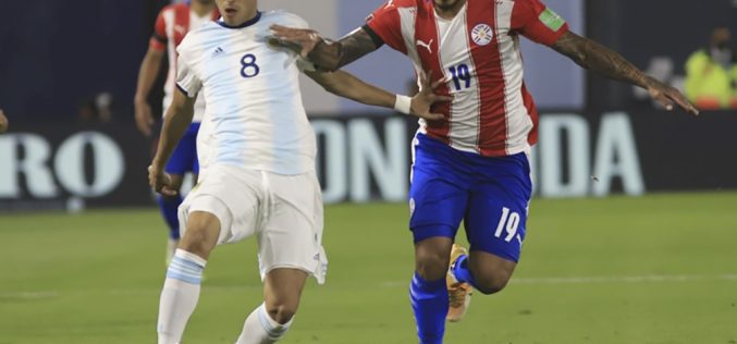 Argentina empató con Paraguay y cedió sus dos primeros puntos en las eliminatorias