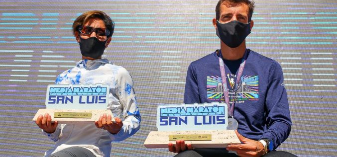 Media Maratón “Provincia de San Luis”: Luis Molina y Rosa Godoy se quedaron con los 21K