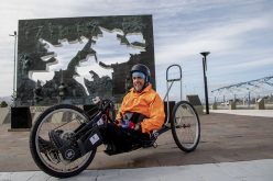 Logró cruzar Los Andes con una bicicleta adaptada: «Hay que derribar muros mentales»