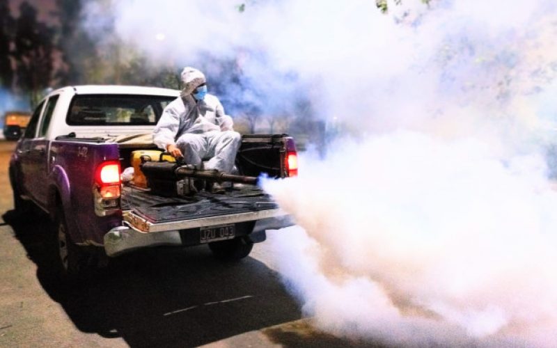 Retiran maquinas fumigadoras contra el dengue que estaban hace varios meses en Córdoba