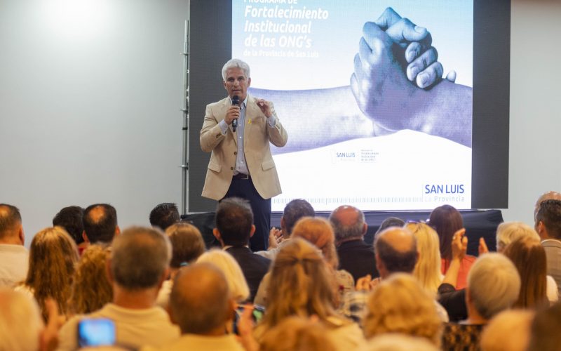 ONG participaron masivamente de la presentación del Programa de Fortalecimiento Institucional