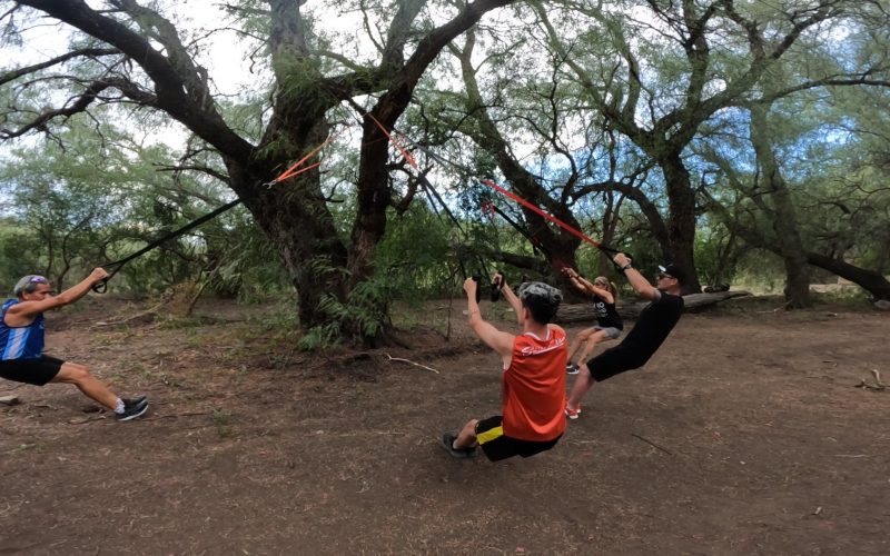 Llega a Nogolí «Natural Gym»