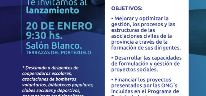 Programa de fortalecimiento a las ONG: regularización permanente y herramientas para un crecimiento sostenido