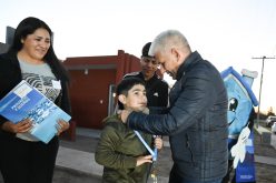 Tres familias de Nogolí recibieron las llaves de sus nuevos hogares 